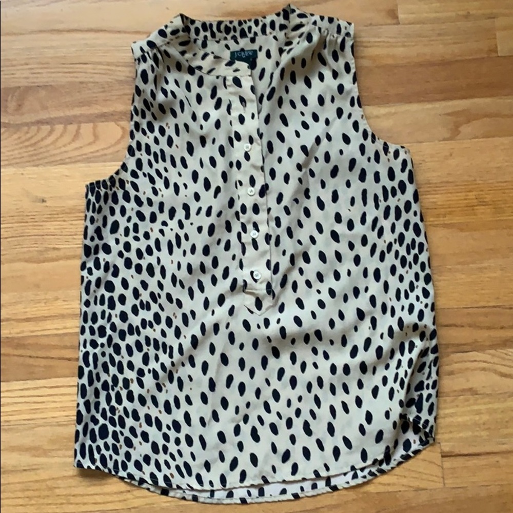 Jcrew sleeveless top